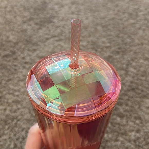 Starbucks Pink Iridescent Tumbler 24oz - Picture 6 of 7